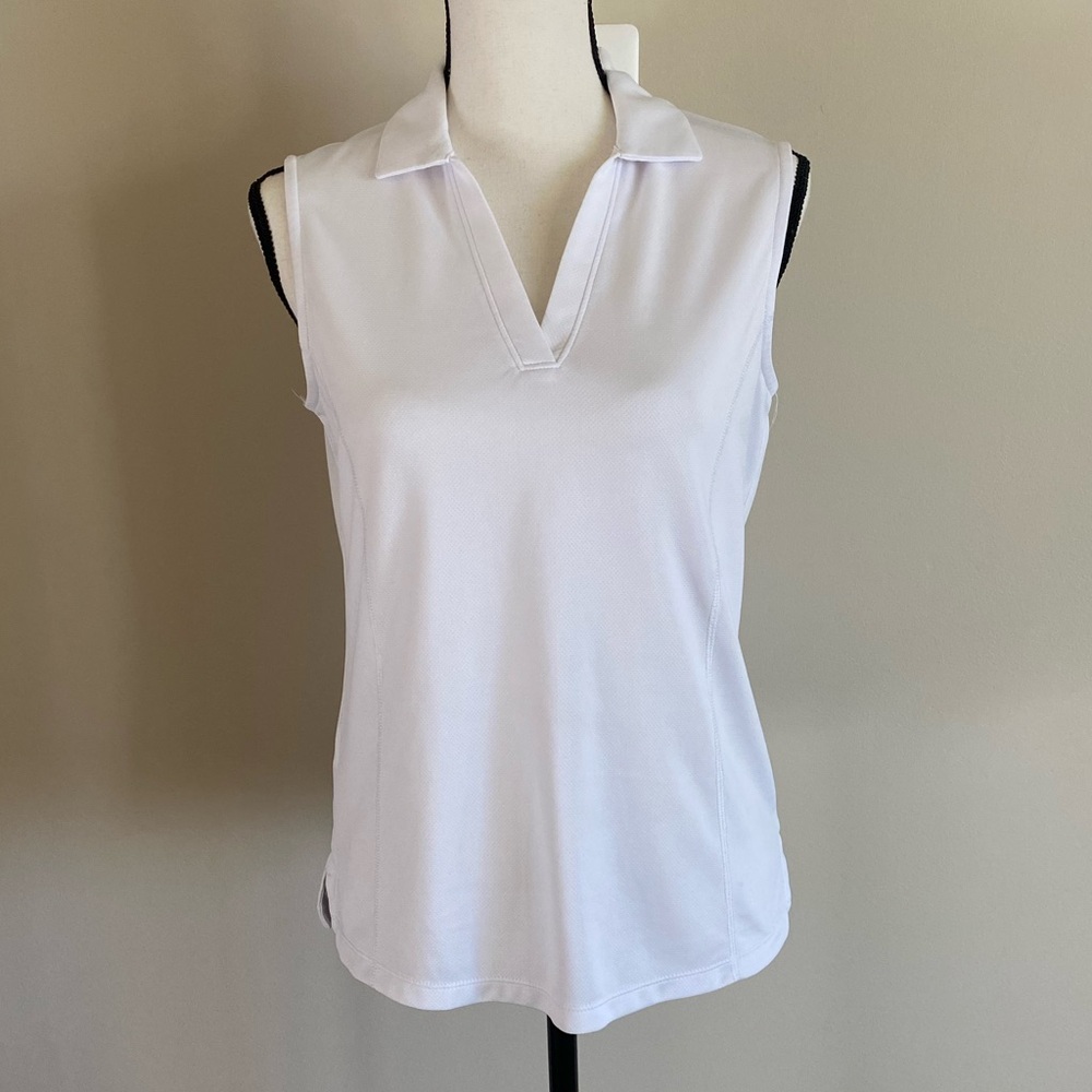 Women’s PGA tour white golf tank